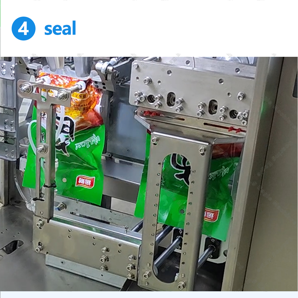 Automatic premade pouch bag zipper sachet doypack sachet filling sealing sachet packing machine