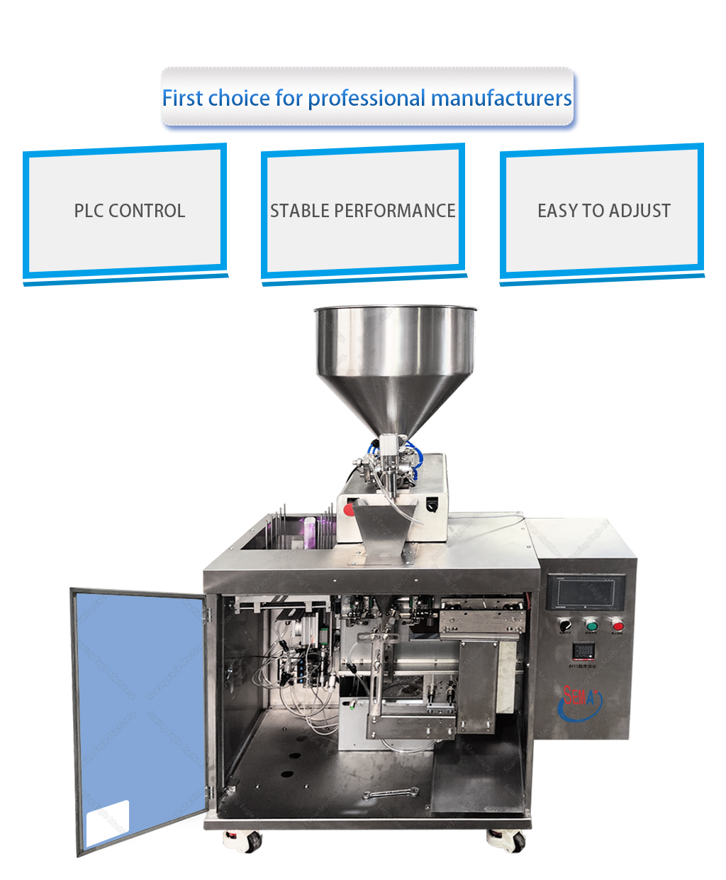 Multi functional pre-made milk juice liquid small bags plastic bags small bags water filling machine