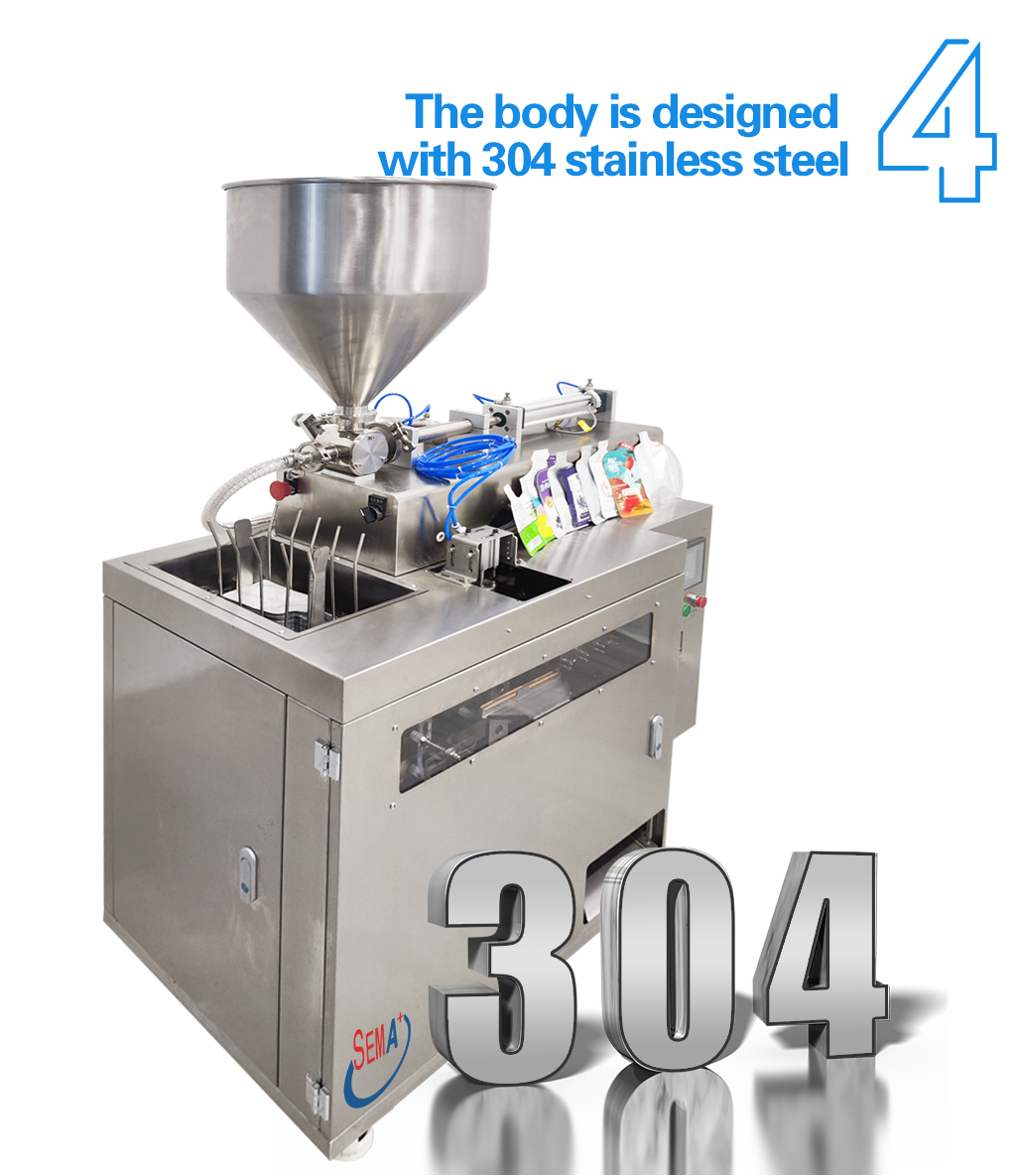 Multi functional pre-made milk juice liquid small bags plastic bags small bags water filling machine