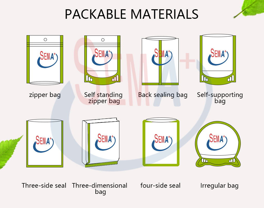 Particle hardware screw packaging food particle premade sachet packaging machine Particle hardware screw packaging food particle premade sachet packaging machine
