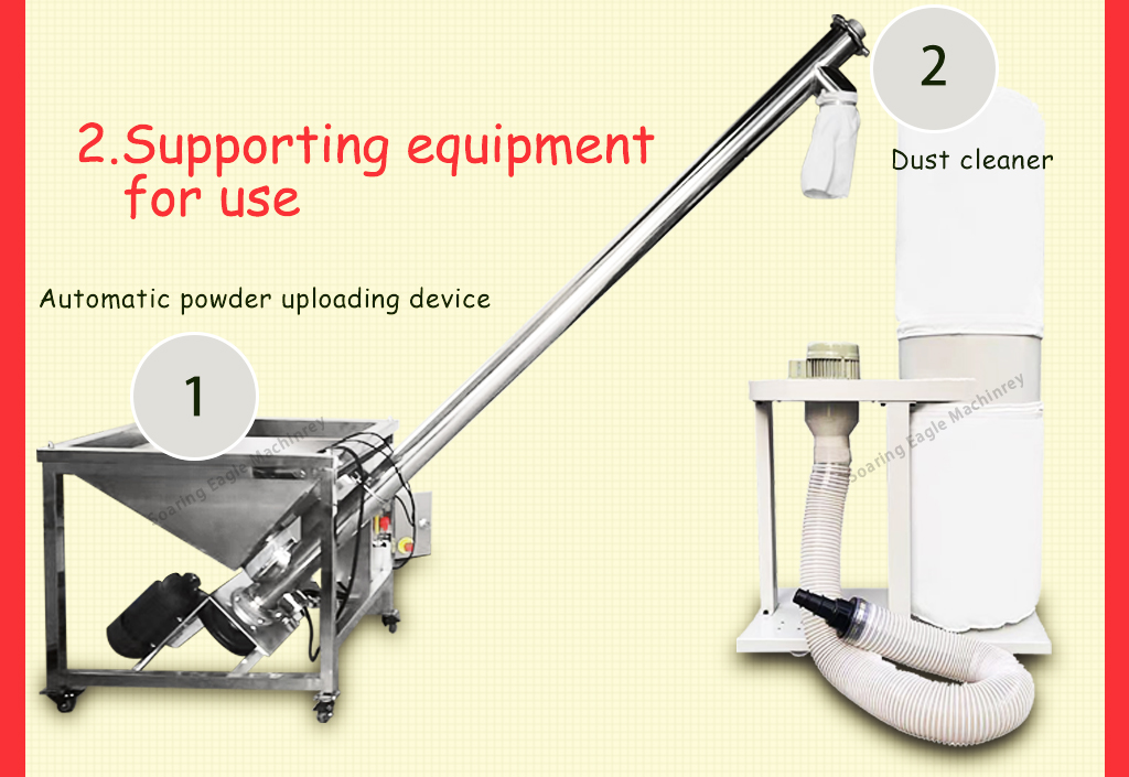 Small powder premade zipper bag standing up sachet packaging machine