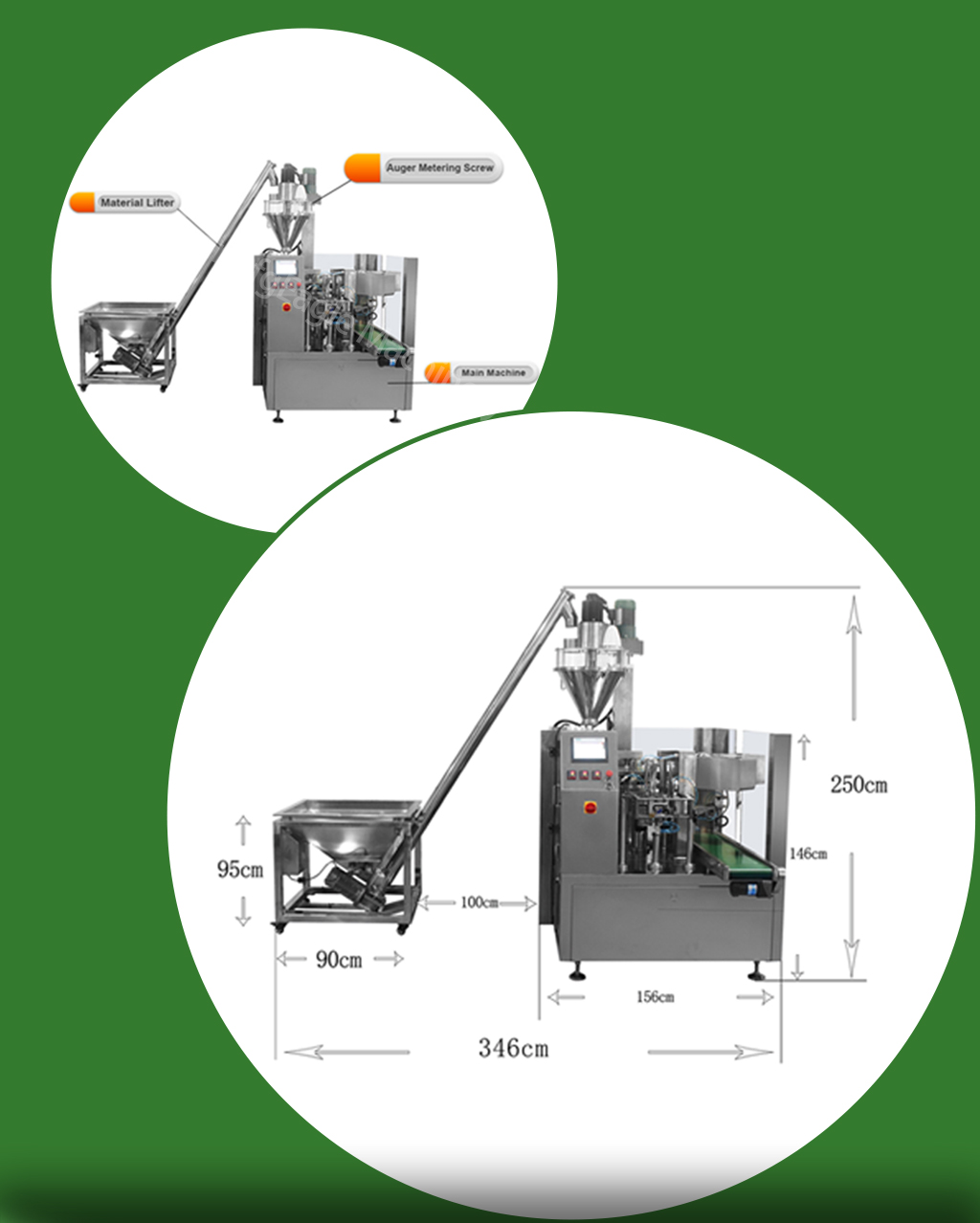 Powder Premade Packing Machine Sachet Pouch Packaging Machine for Milk Powder Flour Bean Coffee with vacuum uploading pump Powder Premade Packing Machine Sachet Pouch Packaging Machine for Milk Powder Flour Bean Coffee with vacuum uploading pump