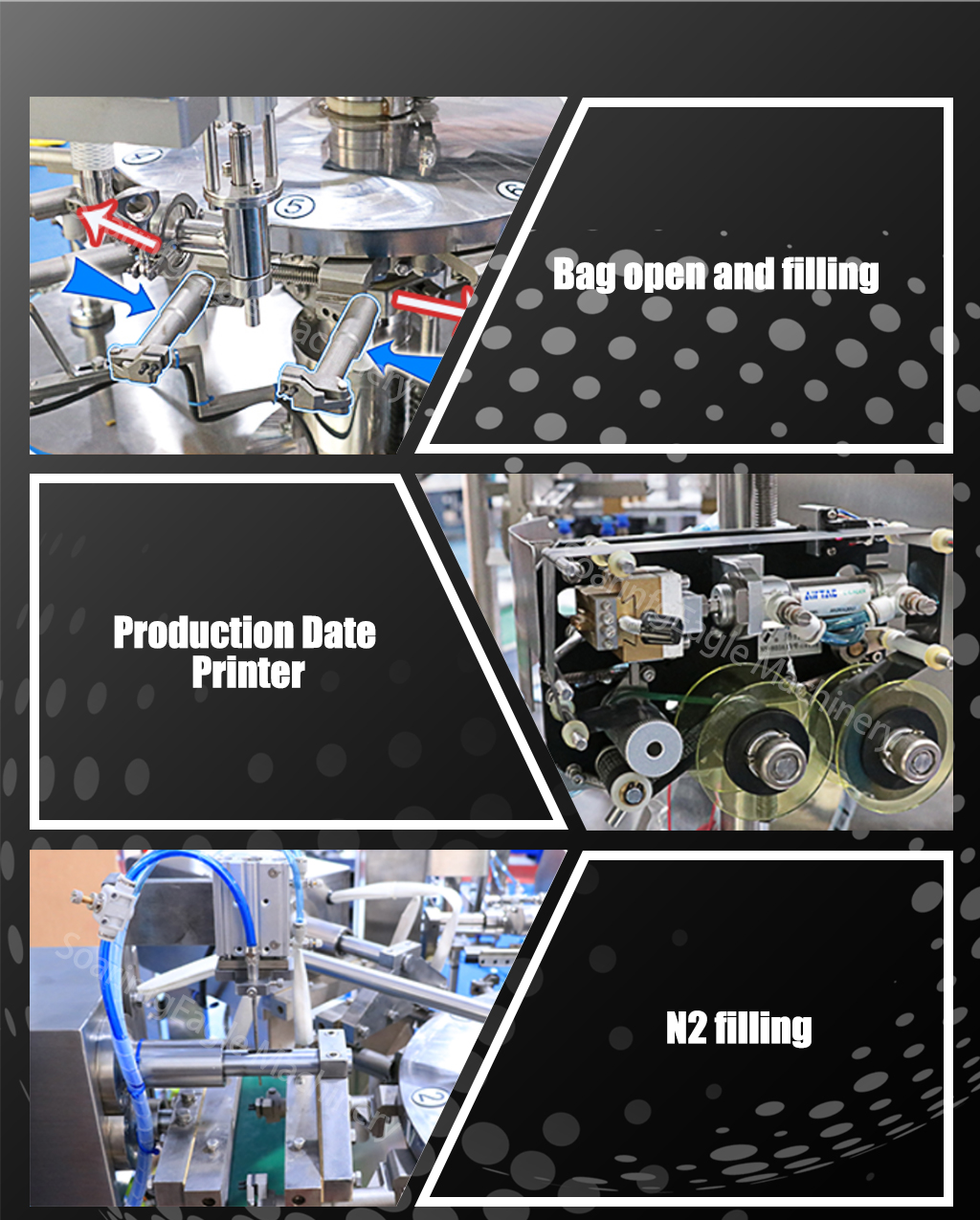 Powder Premade Packing Machine Sachet Pouch Packaging Machine for Milk Powder Flour Bean Coffee with vacuum uploading pump Powder Premade Packing Machine Sachet Pouch Packaging Machine for Milk Powder Flour Bean Coffee with vacuum uploading pump