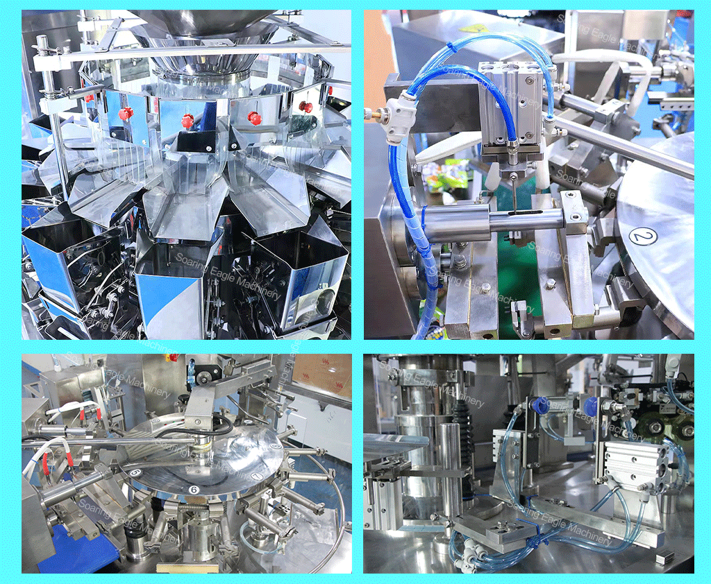 Automatic Granule Bag Making Snack Dried Fruits and Seeds Grain Pouch Premade Bag Packing Machine Automatic Granule Bag Making Snack Dried Fruits and Seeds Grain Pouch Premade Bag Packing Machine