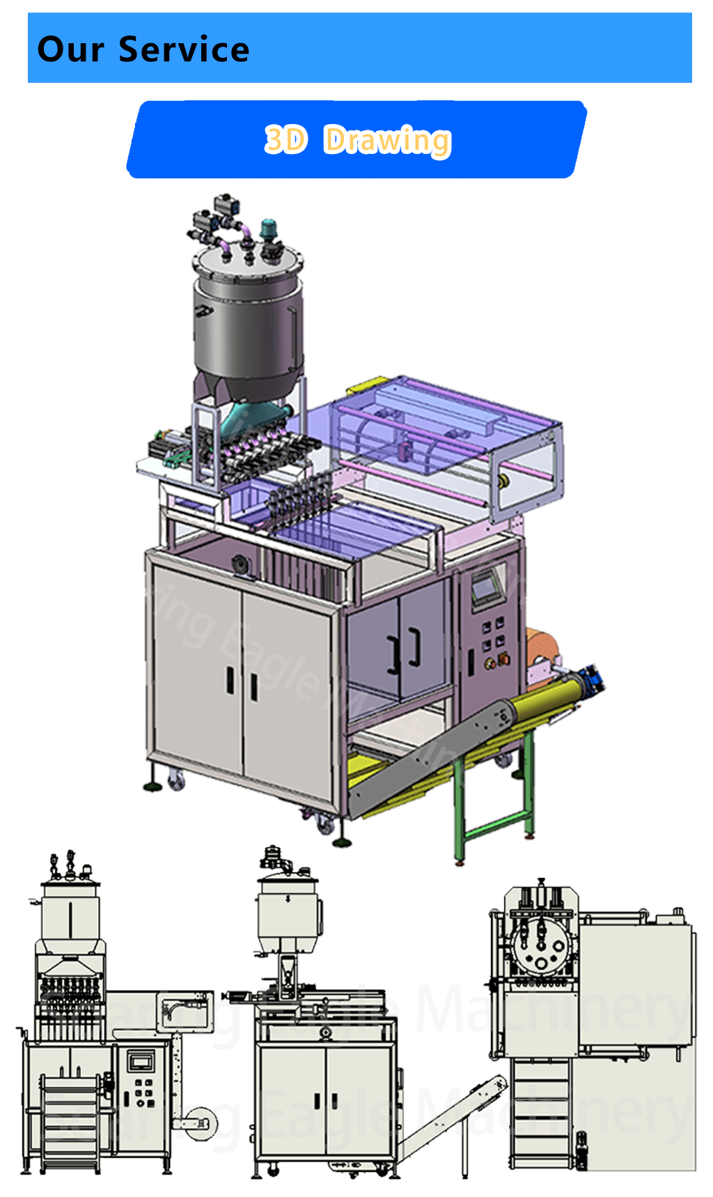 Automatic Multi Lane 4 Side Sealings Packing Sauce Honey Packing Machine 6 Lane 8 Lane Ketchup Packing Machine Automatic Multi Lane 4 Side Sealings Packing Sauce Honey Packing Machine 6 Lane 8 Lane Ketchup Packing Machine
