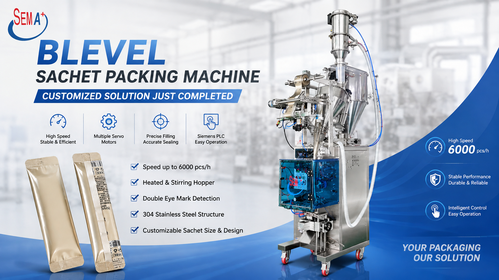 How Can a B-Level Sachet Packing Machine Improve Powder Packaging Efficiency? How Can a B-Level Sachet Packing Machine Improve Powder Packaging Efficiency?