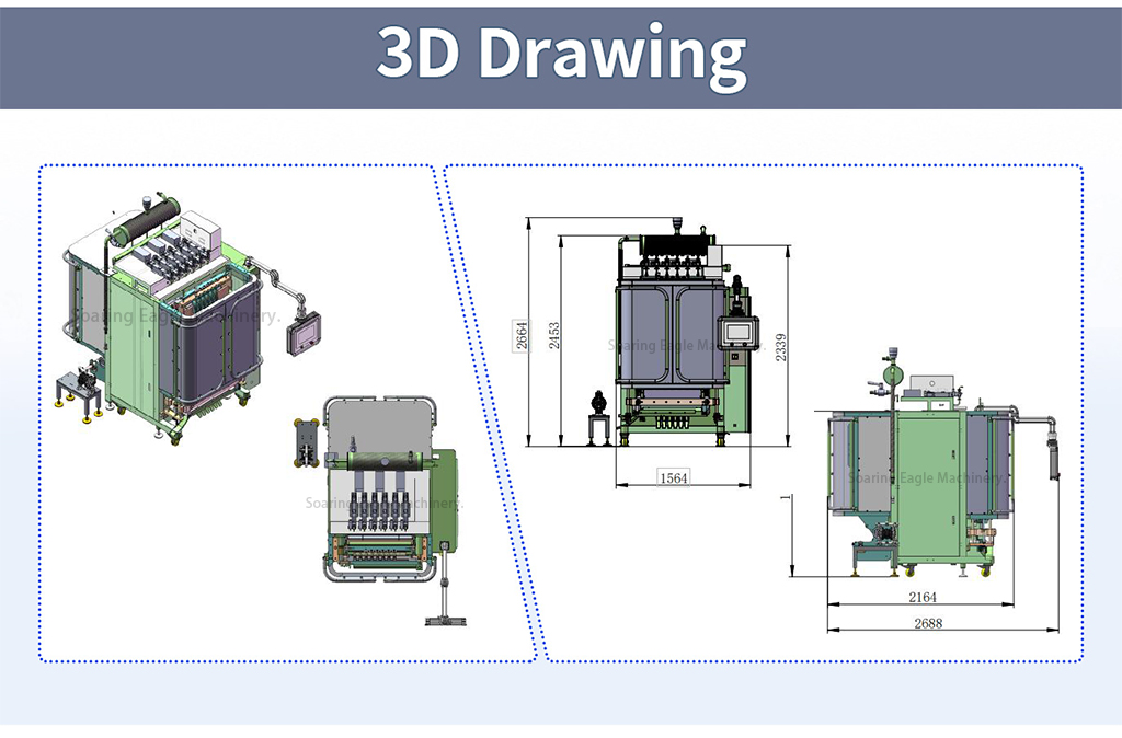 Automatic Multi Lane Small Bag Popsicle Sauce Pet Cat Dod Food Ketchup 6 8 10 Lane Liquid Filling Packing Machine Automatic Multi Lane Small Bag Popsicle Sauce Pet Cat Dod Food Ketchup 6 8 10 Lane Liquid Filling Packing Machine