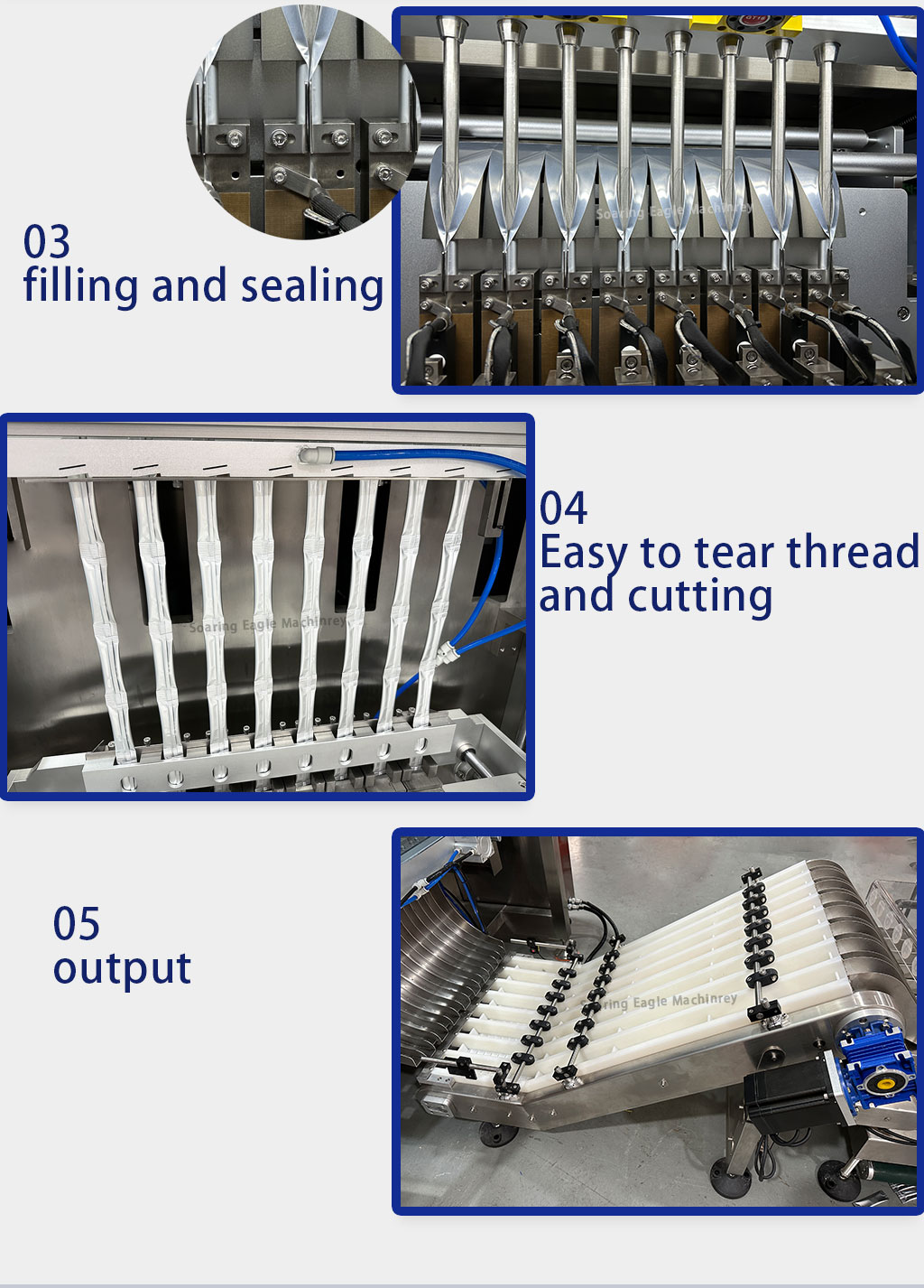 Fully automatic olive oil multi 8-line multi lanes liquid sachet packing machine with weighing conveyor belt Fully automatic olive oil multi 8-line multi lanes liquid sachet packing machine with weighing conveyor belt