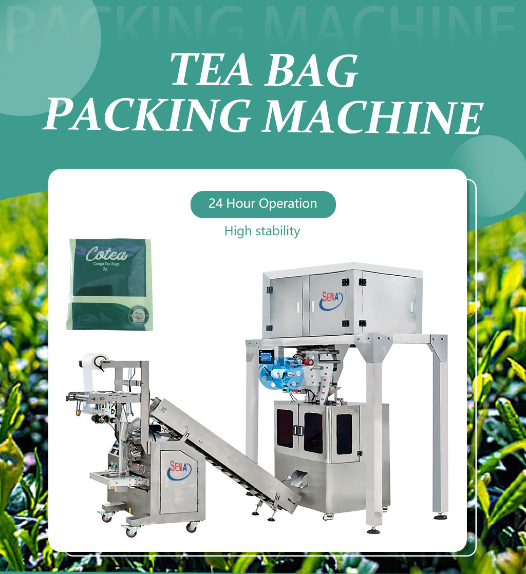 Vertical tea bag form fill seal machine vertical nylon triangle tea bag sugar bag sachet packaging machine with label Vertical tea bag form fill seal machine vertical nylon triangle tea bag sugar bag sachet packaging machine with label