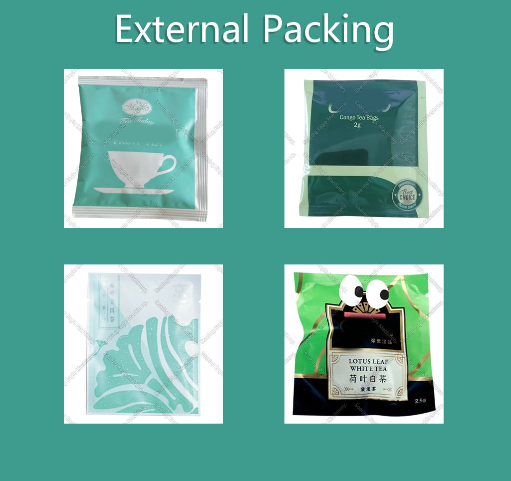 Vertical tea bag form fill seal machine vertical nylon triangle tea bag sugar bag sachet packaging machine with label Vertical tea bag form fill seal machine vertical nylon triangle tea bag sugar bag sachet packaging machine with label