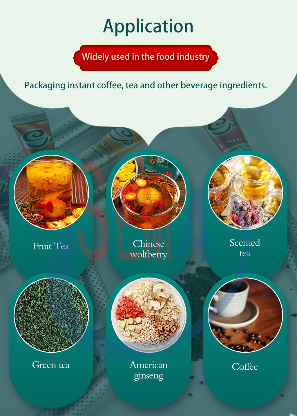 New Inner and Outer Bag Packaging Machine Inner Bag Punching Chrysanthemum Tea Sachet Packaging Machine