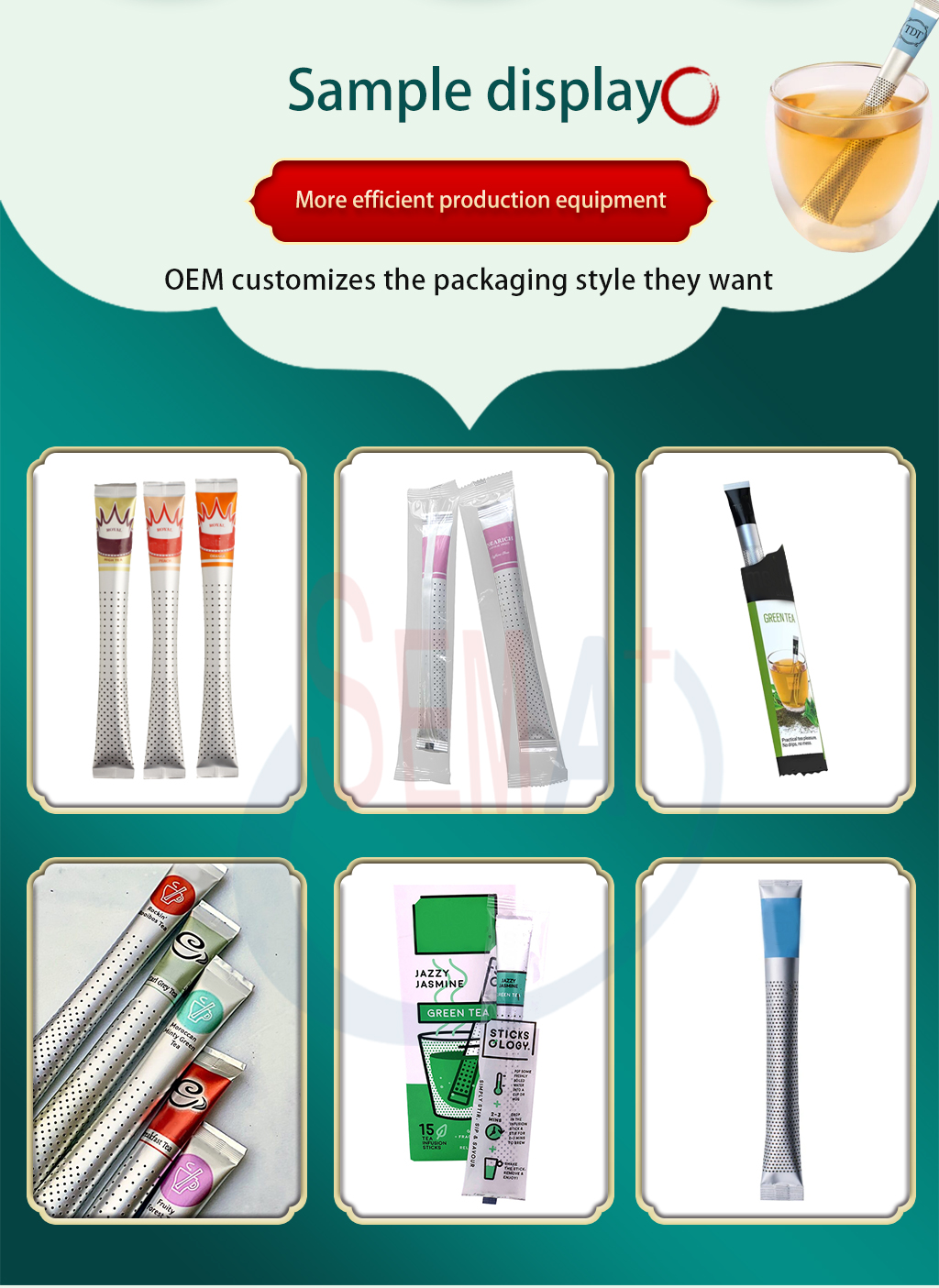 New Inner and Outer Bag Packaging Machine Inner Bag Punching Chrysanthemum Tea Sachet Packaging Machine