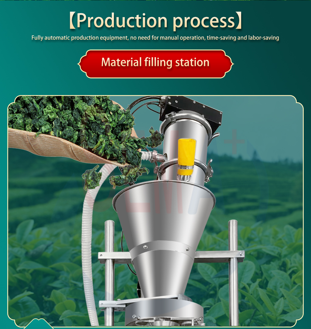 New Inner and Outer Bag Packaging Machine Inner Bag Punching Chrysanthemum Tea Sachet Packaging Machine