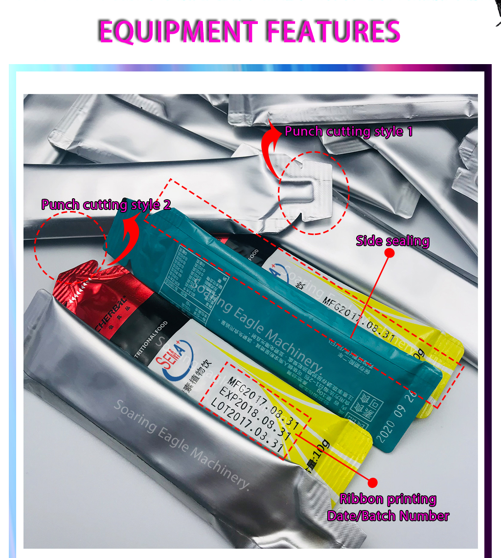 Energy Gel Drinking Liquid Automatic Filling Honey Stick Tomato Paste Sachet Packing Machine With Date printing Energy Gel Drinking Liquid Automatic Filling Honey Stick Tomato Paste Sachet Packing Machine With Date printing