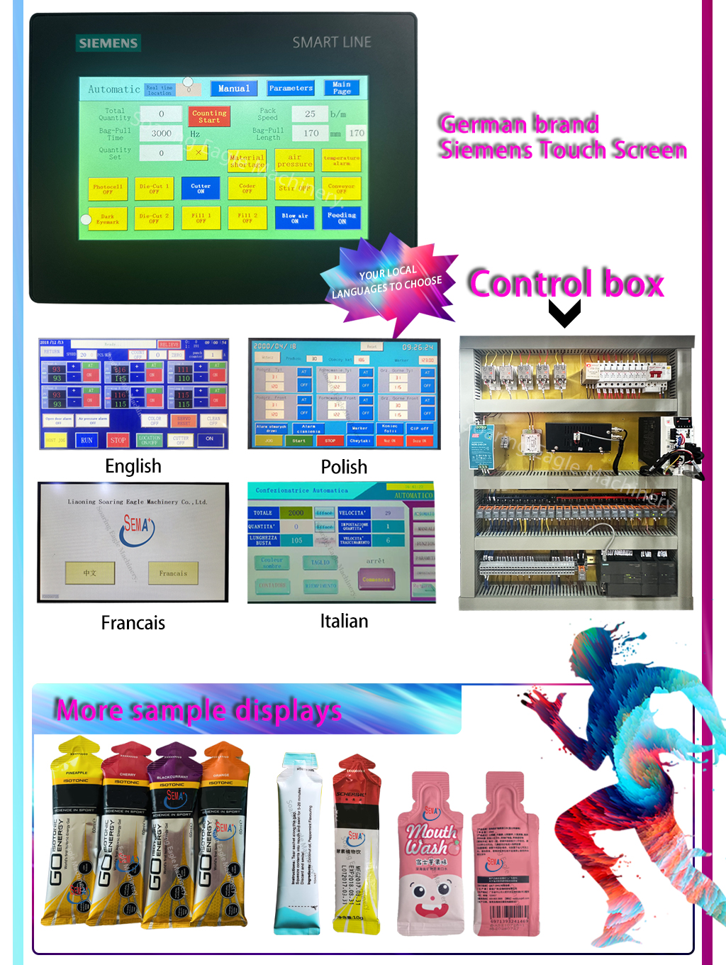 Energy Gel Drinking Liquid Automatic Filling Honey Stick Tomato Paste Sachet Packing Machine With Date printing Energy Gel Drinking Liquid Automatic Filling Honey Stick Tomato Paste Sachet Packing Machine With Date printing