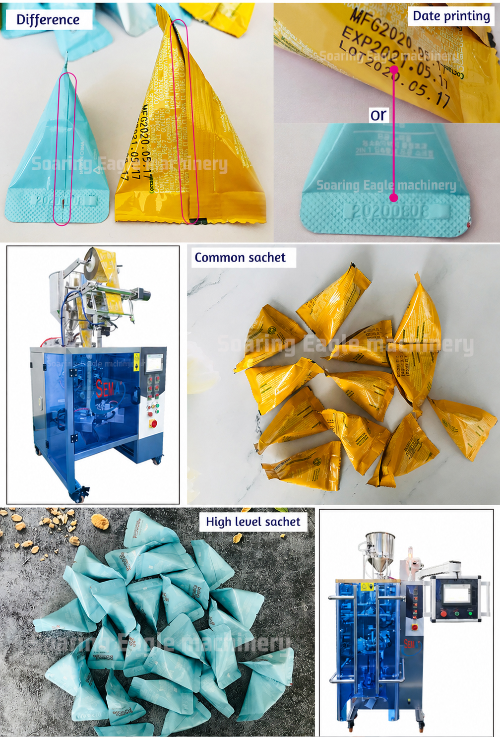 Essence/Lotion/Mask Triangle Bag Multifunctional Automatic Pouch Shaped Sachet Packaging Machine Essence/Lotion/Mask Triangle Bag Multifunctional Automatic Pouch Shaped Sachet Packaging Machine