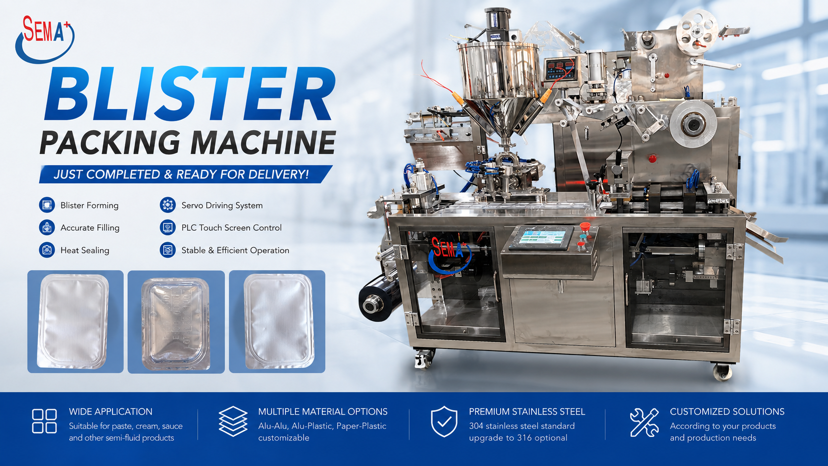 How Does a Blister Packing Machine Improve Paste Product Packaging Efficiency? How Does a Blister Packing Machine Improve Paste Product Packaging Efficiency?