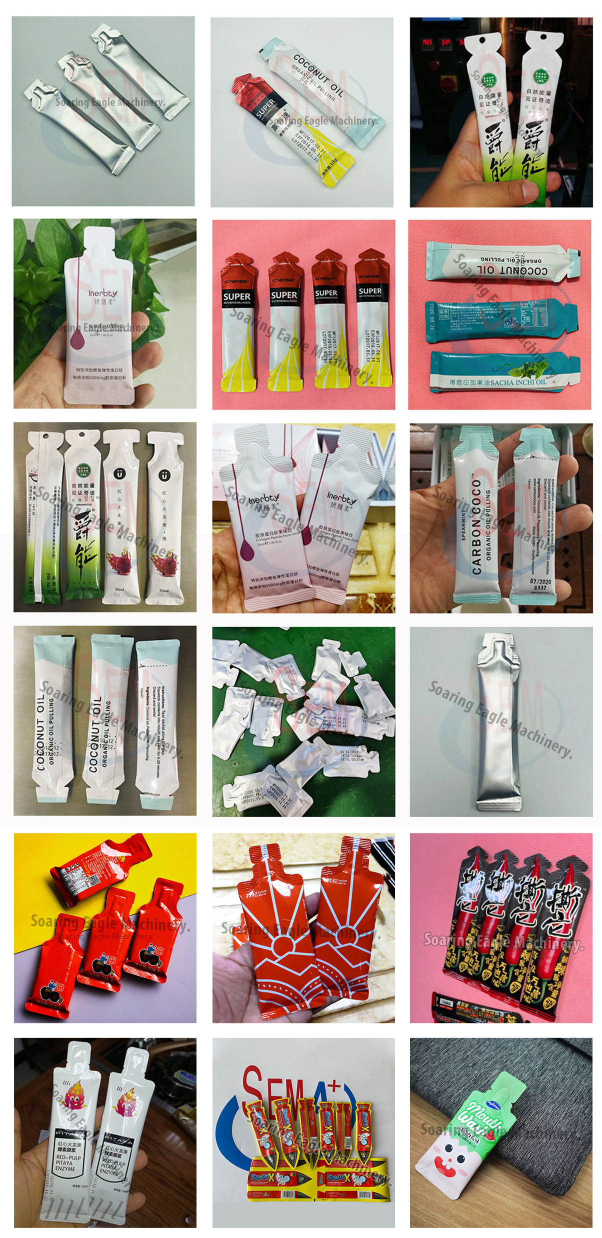 Automatic high quality shaped stick sachet packing machine for Mousse of Salmon olive oil fruit vegetal gel irregular shape bag Automatic high quality shaped stick sachet packing machine for Mousse of Salmon olive oil fruit vegetal gel irregular shape bag