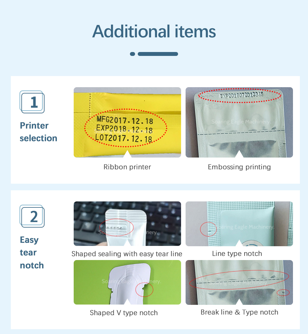 Easy to Operate Automatic Machine 4 Side Sealin Counting Tablet Pill Capsule Packing Machine