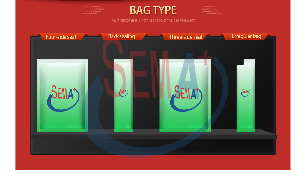 Automatic cosmetic food filling and packaging machine sachet packaging machine