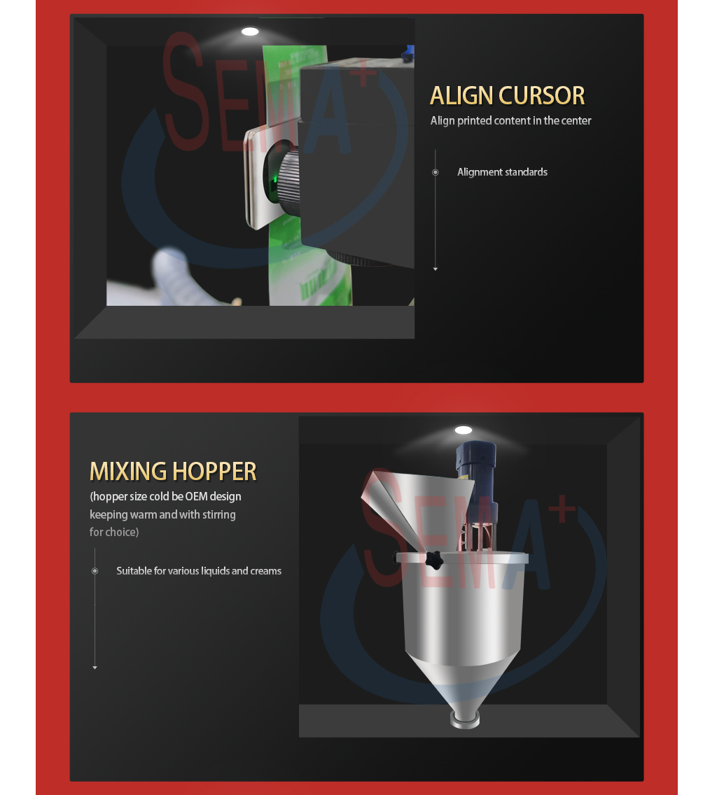 Automatic cosmetic food filling and packaging machine sachet packaging machine
