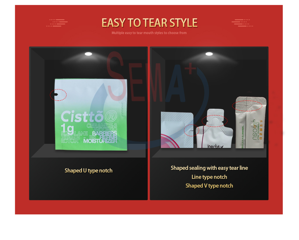 Automatic cosmetic food filling and packaging machine sachet packaging machine