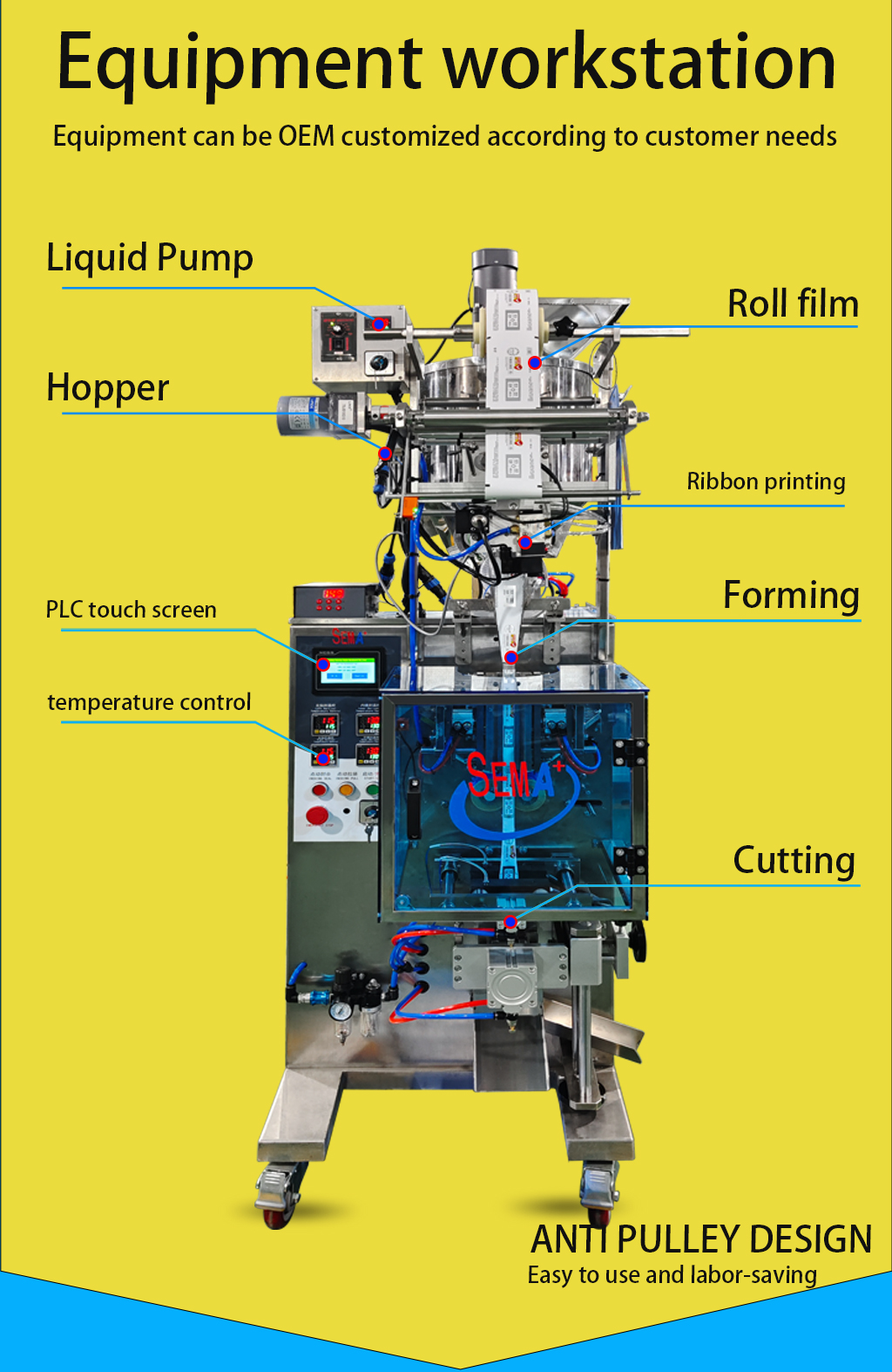 Automatic 5ml 10ml liquid cream sauce shaped back sides sealing round corner sachet packing machine Automatic 5ml 10ml liquid cream sauce shaped back sides sealing round corner sachet packing machine