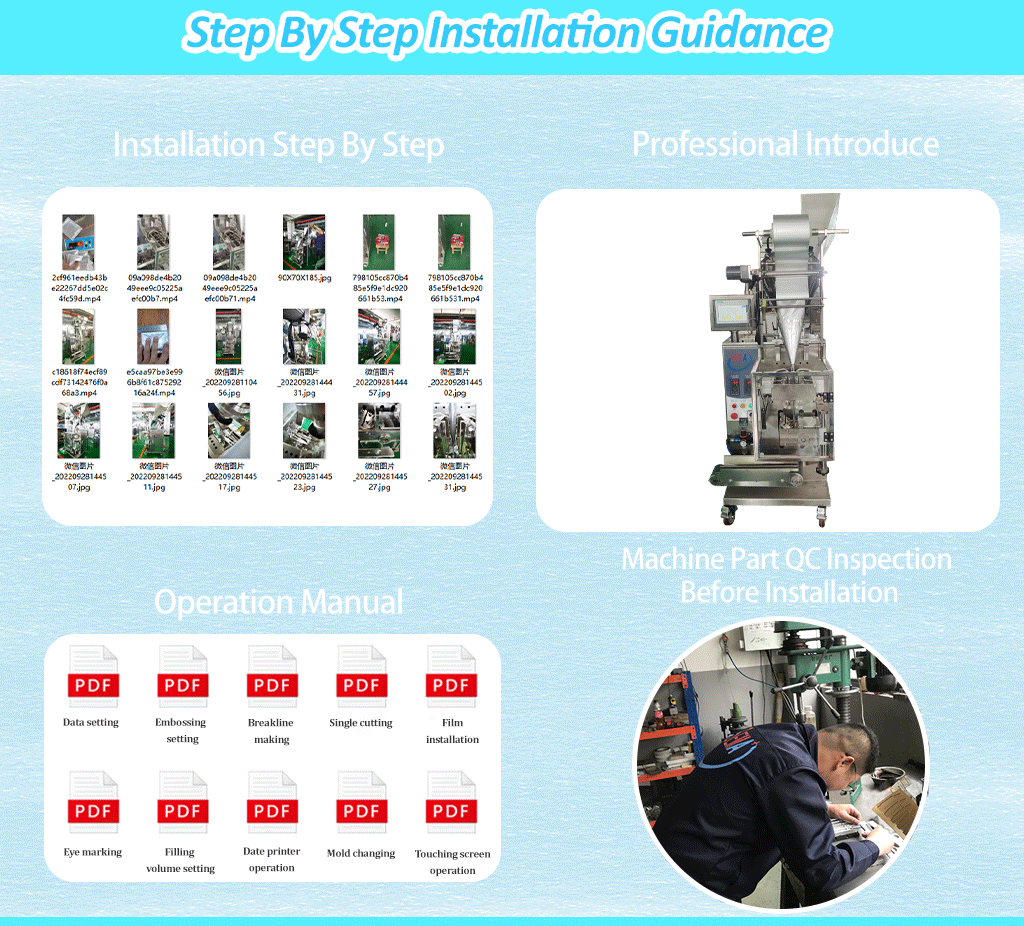 Cheap price popular 10g soluble powder pesticide powder granule three side four side seal sachet packing machine
