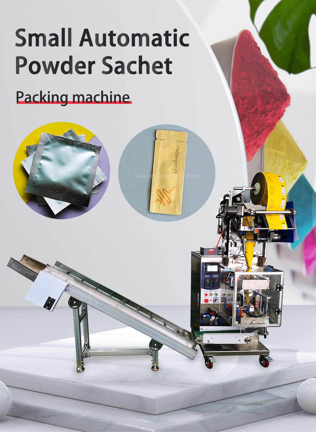 flour sachet spice powder milk sachet packing machine flour sachet spice powder milk sachet packing machine