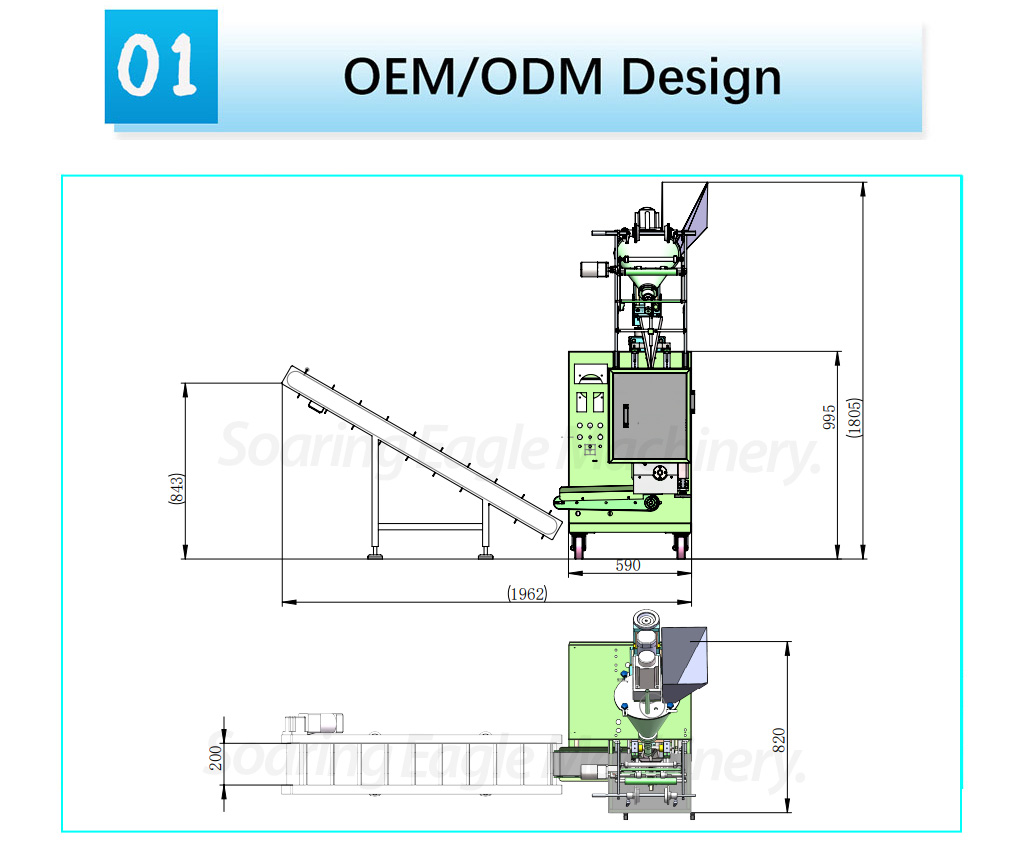 flour sachet spice powder milk sachet packing machine flour sachet spice powder milk sachet packing machine