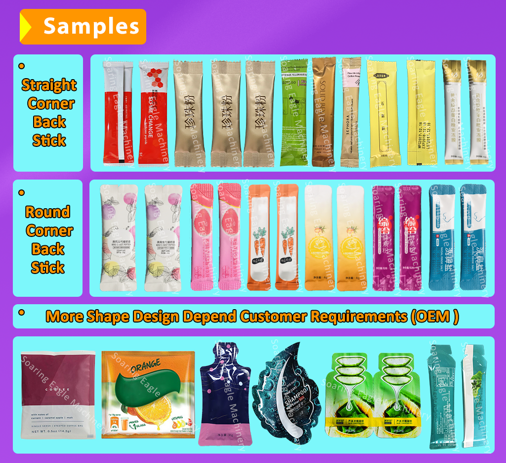 Small Sachet Power Granules Packaging Machine for coffee Small Sachet Power Granules Packaging Machine for coffee