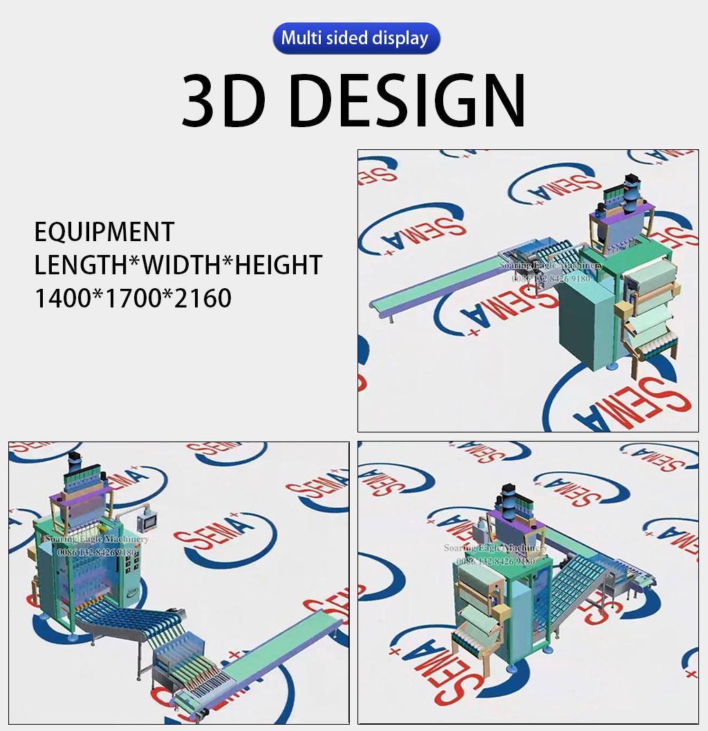 High Quality Multi Lanes Powder Granule Sachet Packing Machine