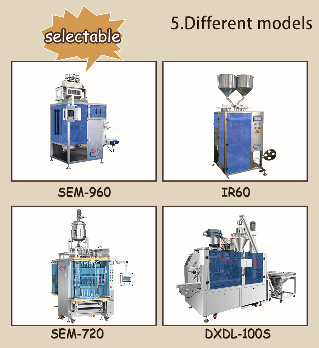 Automatic Cream Paste Irregular Shaped Coffee Liquid Energy Gel Sachet Packing Machine Automatic Cream Paste Irregular Shaped Coffee Liquid Energy Gel Sachet Packing Machine