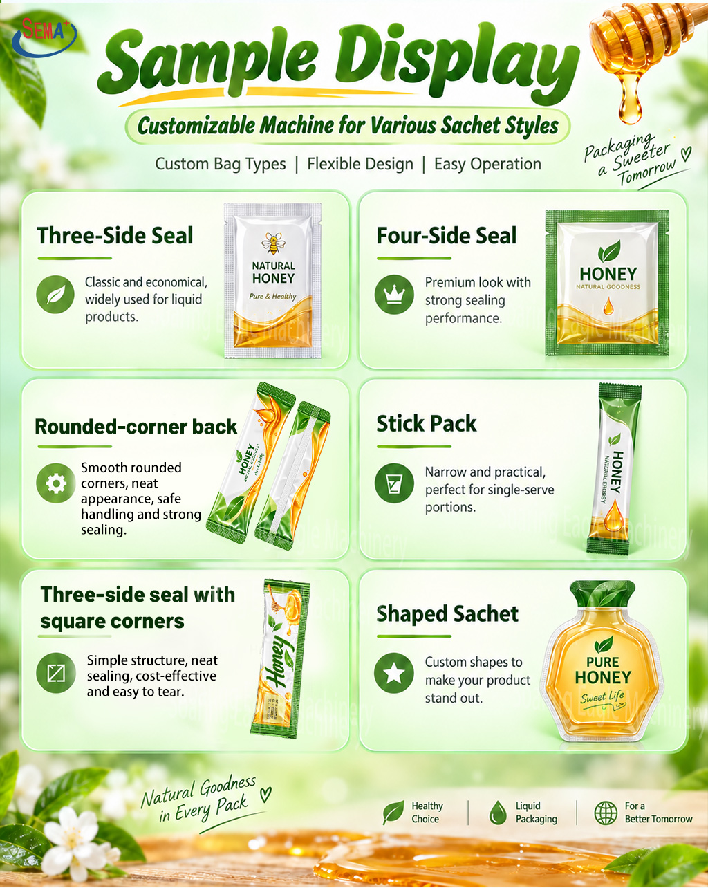 Automatic Honey Sachet Packing Machine High Speed Liquid Stick Pack Packaging Machine Automatic Honey Sachet Packing Machine High Speed Liquid Stick Pack Packaging Machine