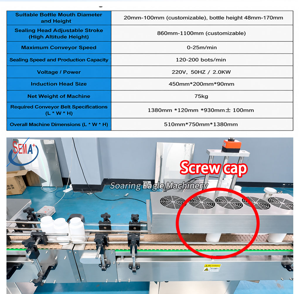 Automatic Capsule Bottle Packing Machine Counting Filling Capping Labeling Production Line
