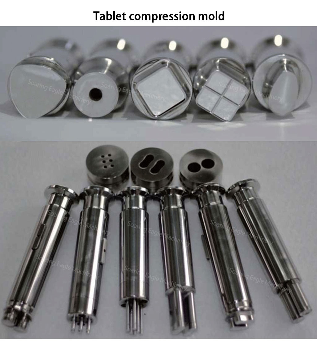 Automatic Tablet Press Machine Powder Compression Pill Making Machine 4320 Tablets Per Hour Automatic Tablet Press Machine Powder Compression Pill Making Machine 4320 Tablets Per Hour