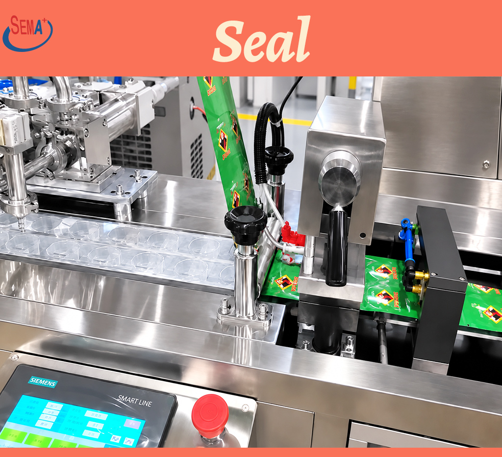 Automatic Sauce Blister Packing Machine Liquid Filling Sealing Cutting Machine Automatic Sauce Blister Packing Machine Liquid Filling Sealing Cutting Machine