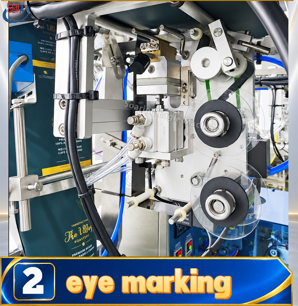 Automatic Powder Packing Machine Auger Filling VFFS Machine for Coffee Spice Milk Powder Automatic Powder Packing Machine Auger Filling VFFS Machine for Coffee Spice Milk Powder