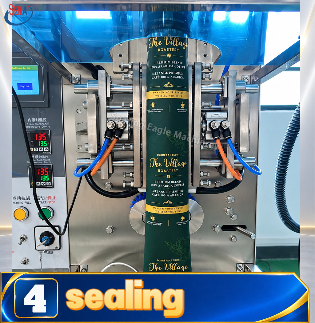 Automatic Powder Packing Machine Auger Filling VFFS Machine for Coffee Spice Milk Powder Automatic Powder Packing Machine Auger Filling VFFS Machine for Coffee Spice Milk Powder
