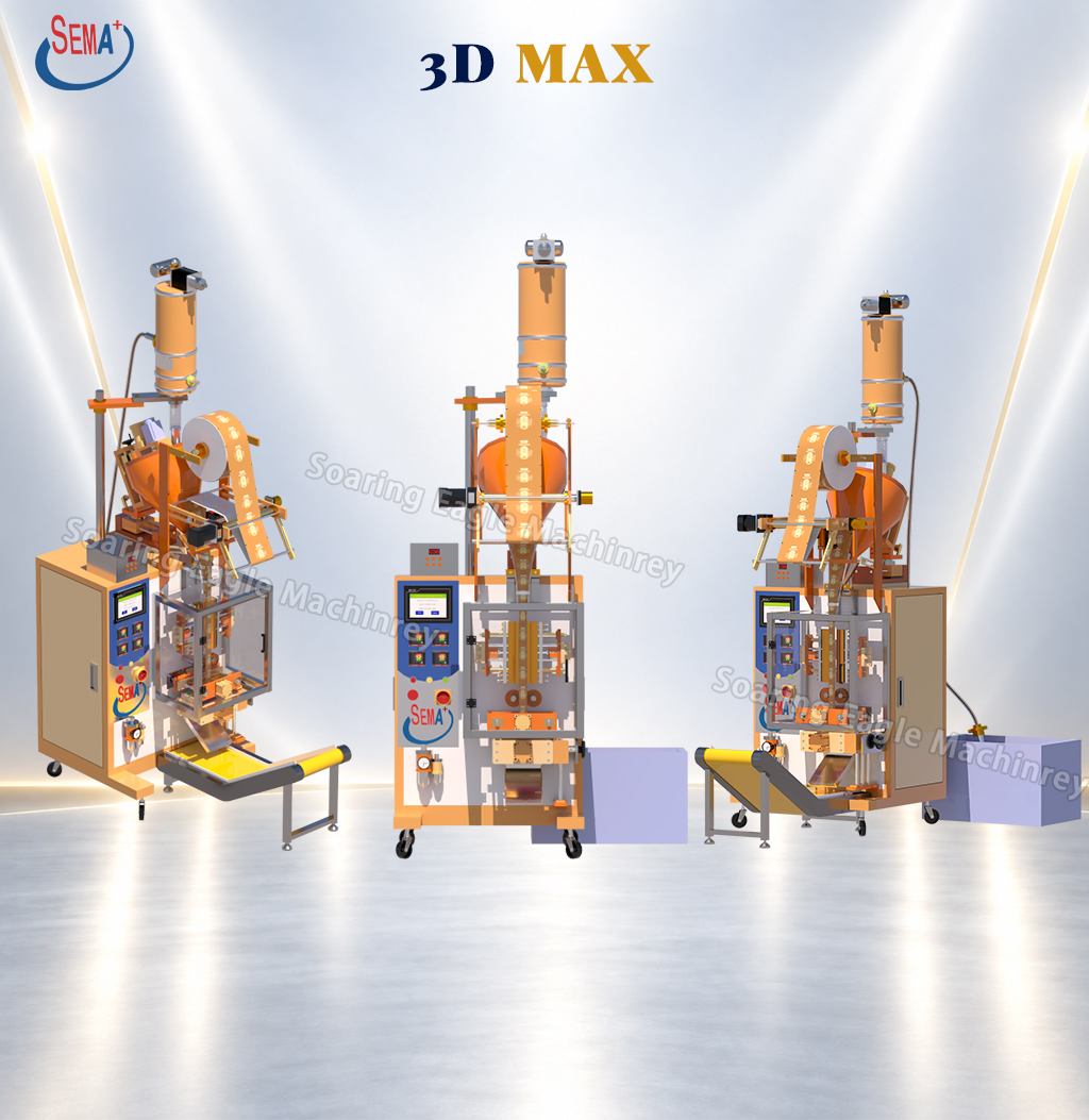 Automatic Powder Packing Machine Auger Filling VFFS Machine for Coffee Spice Milk Powder Automatic Powder Packing Machine Auger Filling VFFS Machine for Coffee Spice Milk Powder