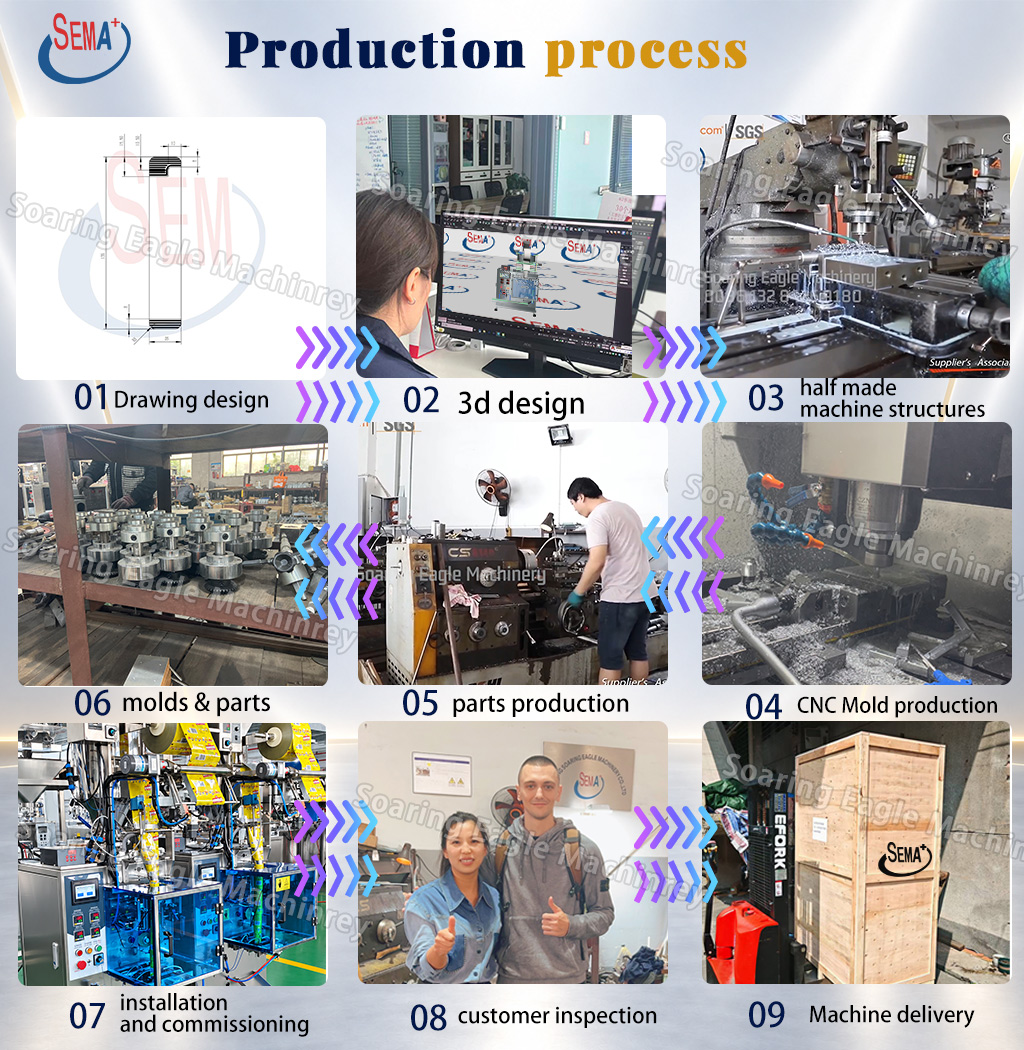 Automatic Powder Packing Machine Auger Filling VFFS Machine for Coffee Spice Milk Powder Automatic Powder Packing Machine Auger Filling VFFS Machine for Coffee Spice Milk Powder
