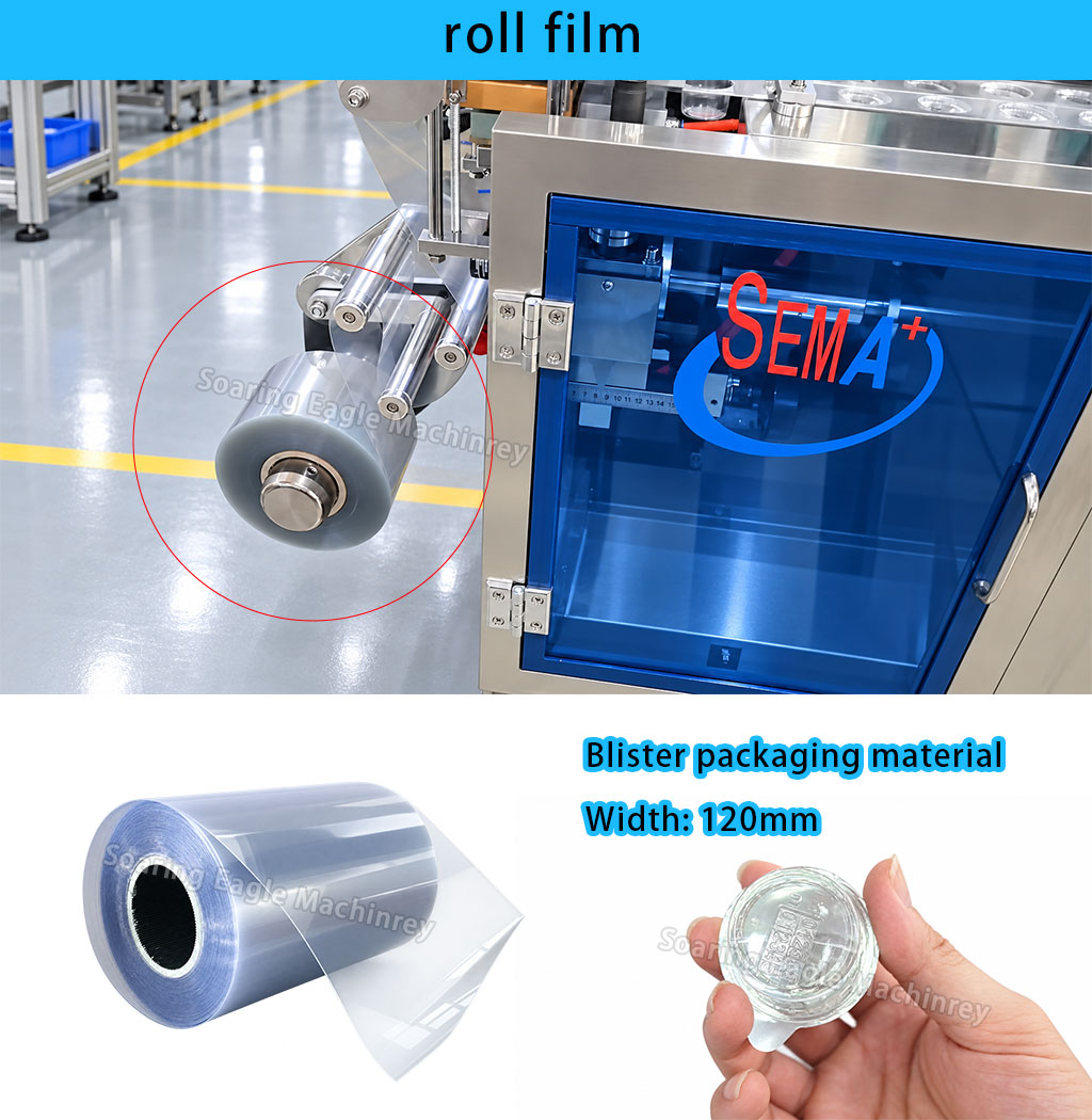 Automatic Coffee Liquid Blister Packing Machine Filling Sealing Cutting Machine Automatic Coffee Liquid Blister Packing Machine Filling Sealing Cutting Machine