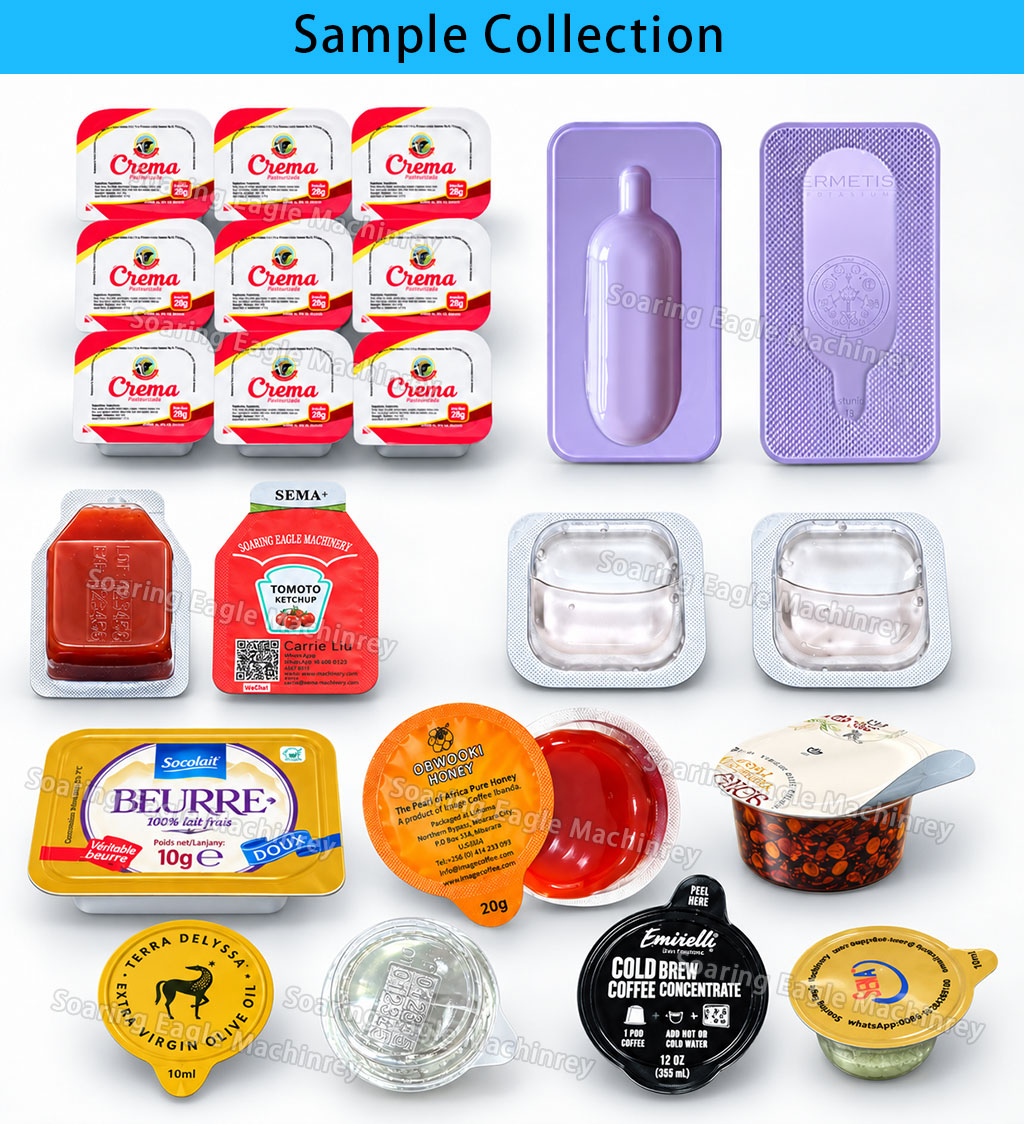 Automatic Coffee Liquid Blister Packing Machine Filling Sealing Cutting Machine Automatic Coffee Liquid Blister Packing Machine Filling Sealing Cutting Machine