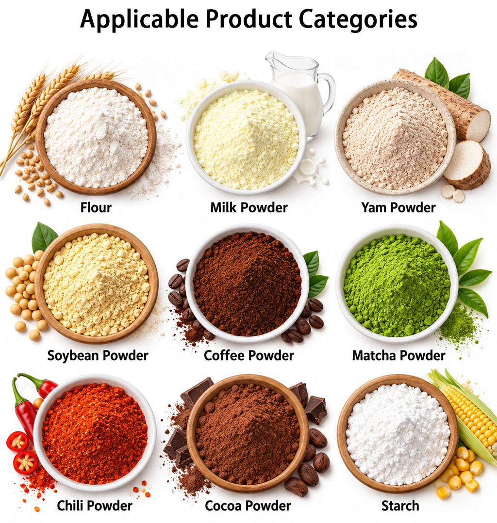 Automatic Premade Powder Bag Packing Machine for Milk Coffee Flour Protein Powder Automatic Premade Powder Bag Packing Machine for Milk Coffee Flour Protein Powder