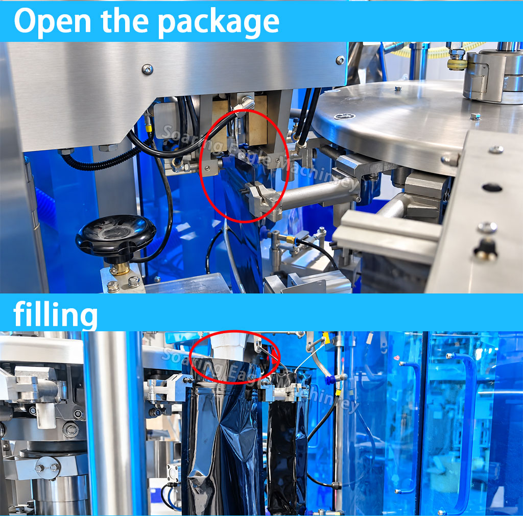 Automatic Premade Powder Bag Packing Machine for Milk Coffee Flour Protein Powder Automatic Premade Powder Bag Packing Machine for Milk Coffee Flour Protein Powder