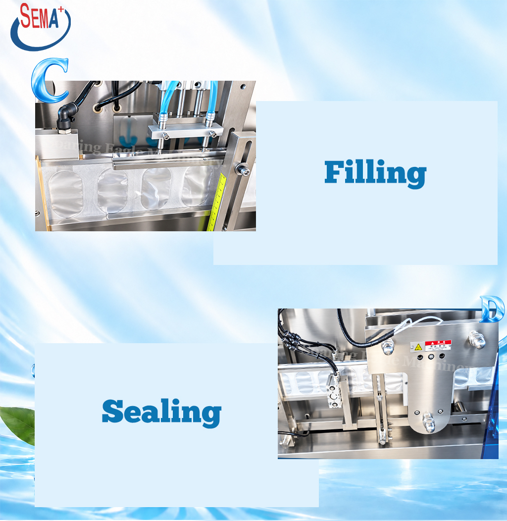 Automatic Air Freshener Packing Machine for Car Perfume Liquid Forming Filling Sealing
