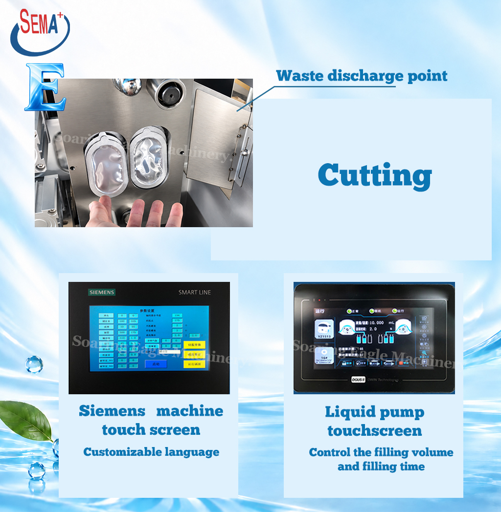 Automatic Air Freshener Packing Machine for Car Perfume Liquid Forming Filling Sealing