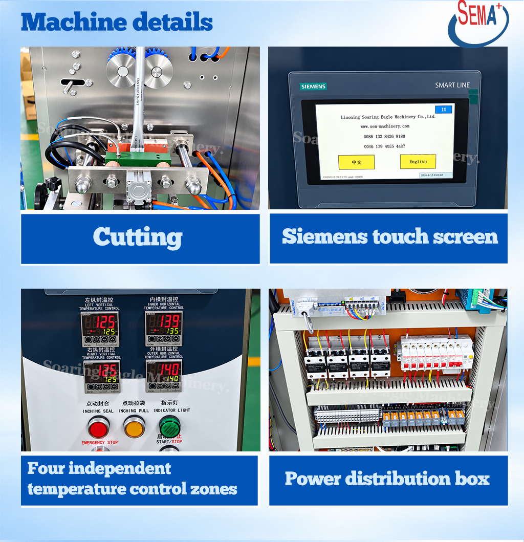 Automatic Powder and Liquid Packing Machine Dual Function Sachet Filling Sealing Machine Automatic Powder and Liquid Packing Machine Dual Function Sachet Filling Sealing Machine