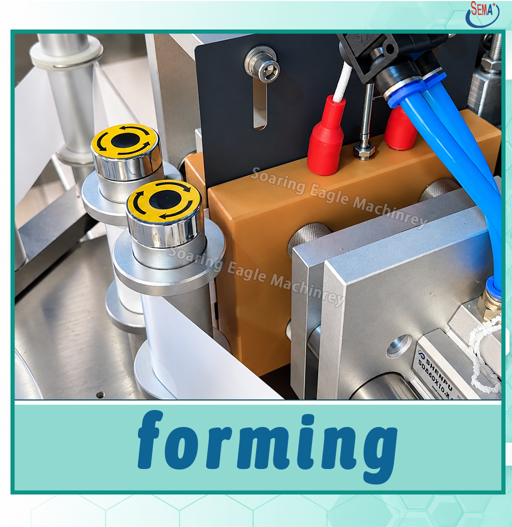 Automatic Suppository Packing Machine for Paste Filling Forming Sealing and Cutting