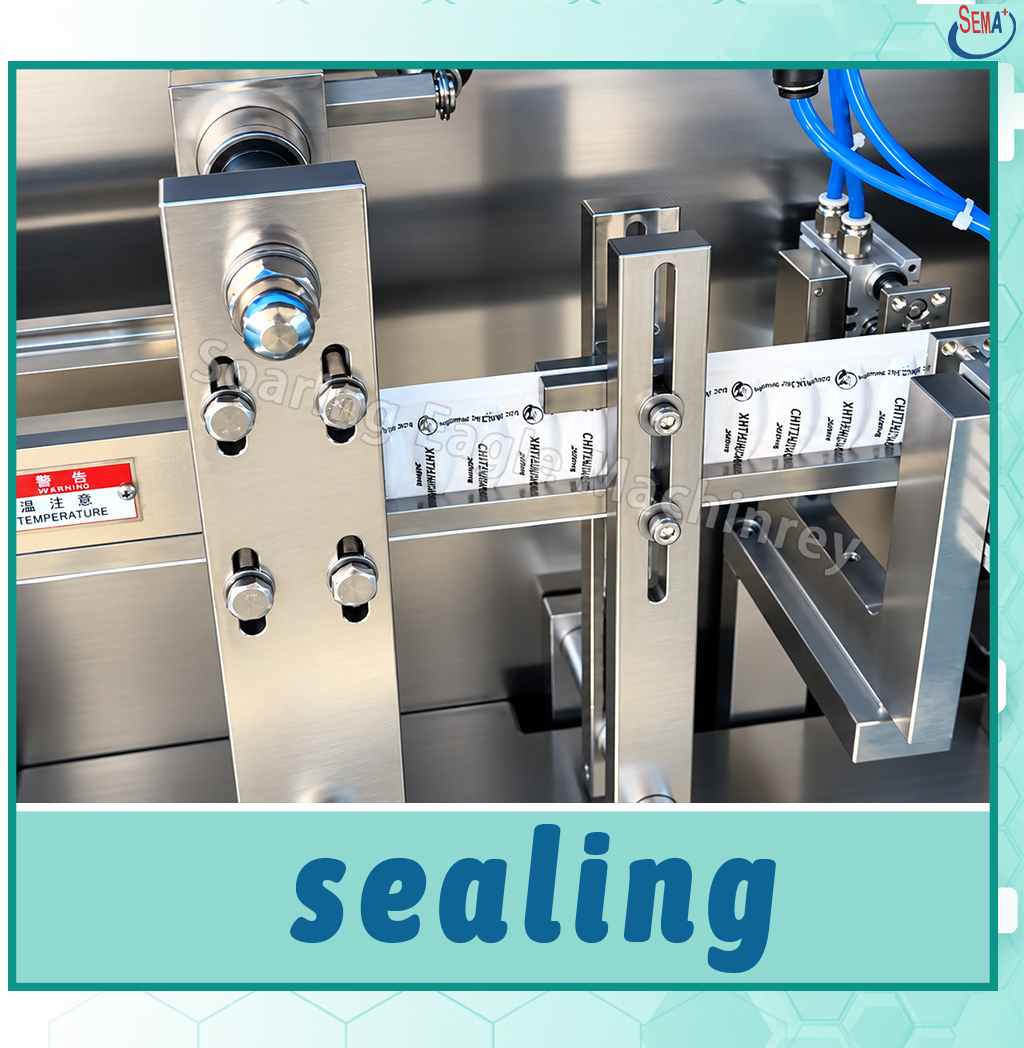 Automatic Suppository Packing Machine for Paste Filling Forming Sealing and Cutting